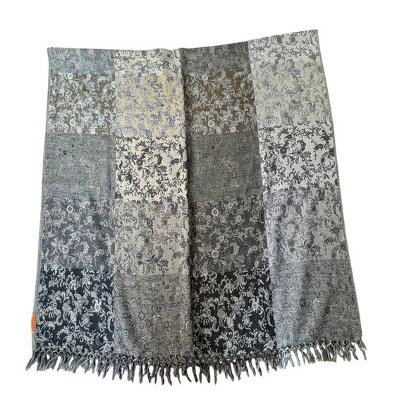 Moksha Accessories - Moksha Floral/Paisley‎ Wool Scarf